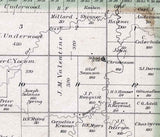 1884 Map of South Sharps Creek McPherson County Kansas
