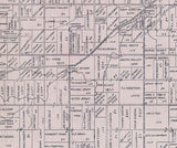 1905 Map of Benton Township Paulding County Ohio