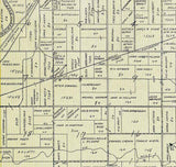 1905 Map of Emerald Township Paulding County Ohio
