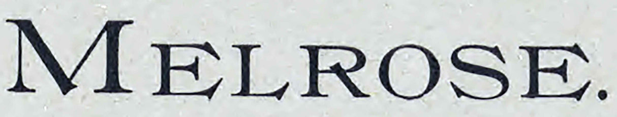 1905 Map of Melrose Paulding County Ohio