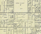 1905 Map of Paulding Township Paulding County Ohio