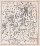 1896 Map of The White Mountains of New Hampshire