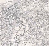1895 Map of Cleveland Ohio