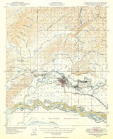 1949 Topo Map of Fairbanks Alaska Quadrangle