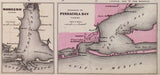 1863 Map of Military Map of the United States