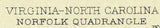 1902 Topo Map of Norfolk Virginia Quadrangle