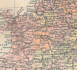 1874 Map of England and Wales
