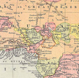 1888 Map of Africa