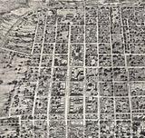 1926 Panoramic Map of Tallahassee Florida