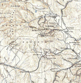 1899 Topo Map of Helena Montana Helena Deerlodge National Forest