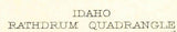 1903 Topo Map of Rathdrum Idaho Coeur D Alene Lake