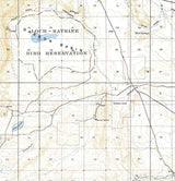 1911 Topo Map of Oregon Basin Wyoming Oregon Basin Loch Katrine