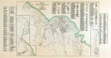 1904 Town Map of Bar Harbor Maine