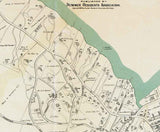 1904 Town Map of Bar Harbor Maine