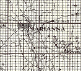 1914 Map of Jackson County Florida Marianna