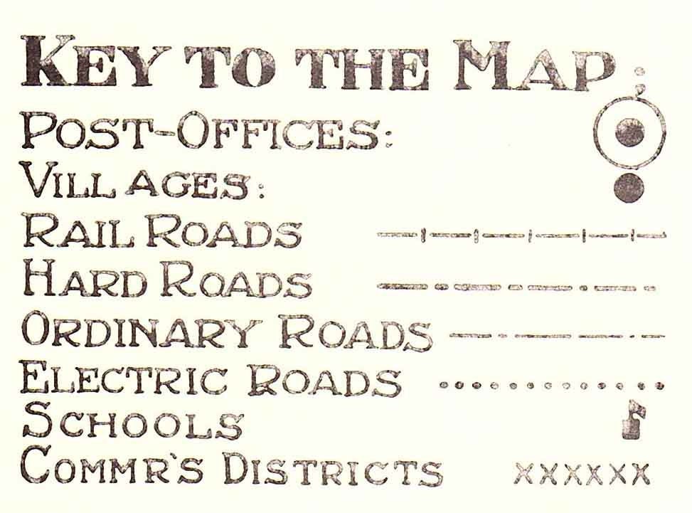 1914 Map of Lake County Florida St Johns River