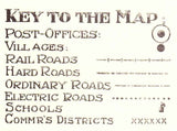 1914 Map of Lake County Florida St Johns River