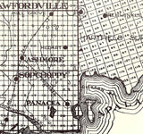 1914 Map of Wakulla County Florida