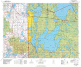 1977 Topo Map of Cass Lake MN Quadrangle