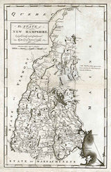 1794 Map of New Hampshire