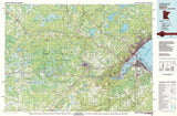 1980 Topo Map of Duluth Minnesota Lake Superior