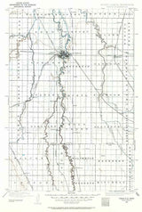 1895 Topo Map of Fargo North Dakota Quadrangle