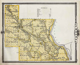 1875 Map of Louisa County Iowa