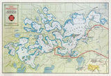 1907 Map of Lake Minnetonka Minnesota