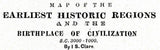 1900 Birthplace of Civilization Red Sea Mediterranean Sea