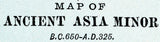 1900 Map of Ancient Asia Minor