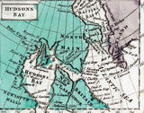 1763 Map of North America