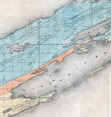 1849 Map of Isle Royale Lake Superior Michigan