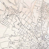 1870 Map of the City of New Haven Connecticut