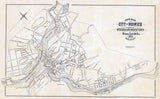 1878 Map of Norwich Connecticut