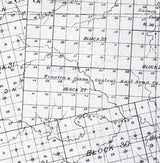 1890s Farm Line Map of Howard County Texas