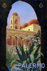 1920 Travel Poster of Palermo Sicilia