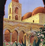 1920 Travel Poster of Palermo Sicilia