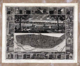 1848 Panoramic Map of St Louis Missouri