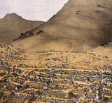 1875 Panoramic Map of Virginia City Storey County Nevada