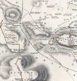 1832 Map of Athens Greece Acropolis