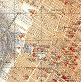 1907 Map of Montreal Canada