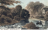 1881 Panoramic Map of Waverly New York