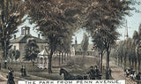 1881 Panoramic Map of Waverly New York