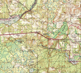 1942 Topo Map of Tallahassee Florida Quadrangle