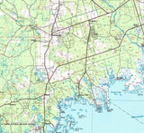 1979 Topo Map of Tallahassee Florida Quadrangle