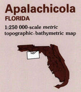 1988 Nautical Map of Apalachicola Florida