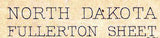 1894 Topo Map of Fullerton North Dakota