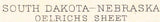 1896 Topo Map of Oelrichs South Dakota
