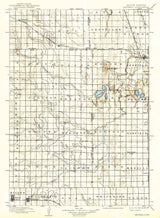 1899 Topo Map of Redfield South Dakota