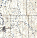 1909 Topo Map of Sheridan Wyoming